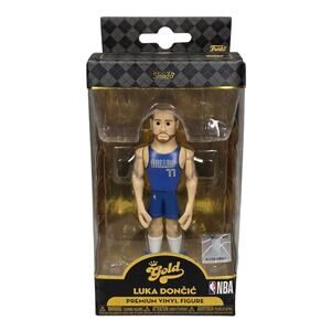 FUNKO NBA GOLD DALLAS MAVERICKS LUKA DONČIĆ – 4" PREMIUM VINYL FIGURE – NIB